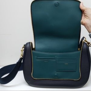 Anya Hindmarch Maxi Vere Blue Satchel Shoulder Bag